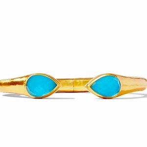 Julie Vos NWT Avalon hinged cuff Pacific Blue